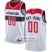 Camiseta Washington Wizards Personalizada 2017-18 Blanco