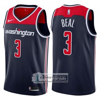 Camiseta Wizards Bradley Beal Statement 2017-18 Azul