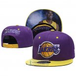 Gorra Los Angeles Lakers Kobe Bryant 9FIFTY Snapback Violeta