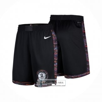 Pantalone Brooklyn Nets Ciudad 2025-26 Negro