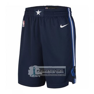 Pantalone Dallas Mavericks Statement 2019 Azul