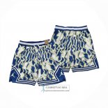 Pantalone Jordan Just Don 2025 Azul Amarillo