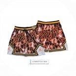 Pantalone Jordan Just Don Negro Naranja