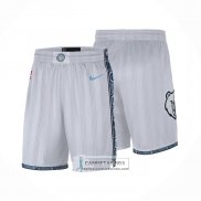 Pantalone Memphis Grizzlies Ciudad 2025-26 Blanco