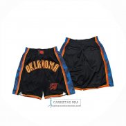 Pantalone Oklahoma City Thunder Ciudad Just Don 2024-25 Negro