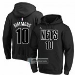 Sudaderas con Capucha Brooklyn Nets Ben Simmons Statement 2022-23 Negro