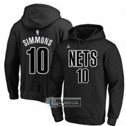 Sudaderas con Capucha Brooklyn Nets Ben Simmons Statement 2022-23 Negro