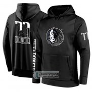 Sudaderas con Capucha Dallas Mavericks Luka Doncic Negro