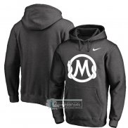 Sudaderas con Capucha Los Angeles Lakers Mamba Academy Gris2