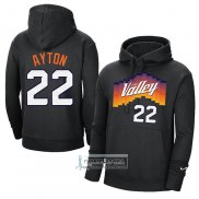 Sudaderas con Capucha Phoenix Suns Deandre Ayton Negro