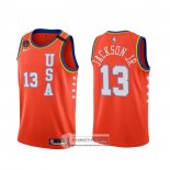 Camiseta 2020 Rising Star Jaren Jackson Jr. USA Rojo