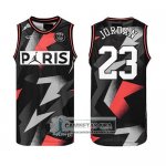 Camiseta AJ x PSG Jordan Rojoo Negro