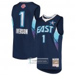 Camiseta All Star 2009 Allen Iverson NO 1 Azul