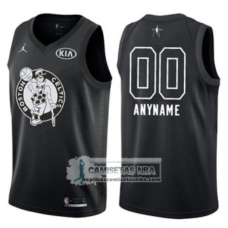 Camiseta All Star 2018 Boston Celtics Nike Personalizada Negro