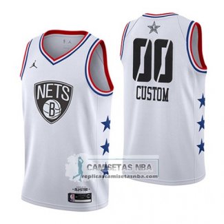 Camiseta All Star 2019 Brooklyn Nets Personalizada Blanco