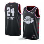 Camiseta All Star 2019 Los Angeles Lakers Kobe Bryant Negro