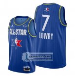 Camiseta All Star 2020 Toronto Raptors Kyle Lowry Azul