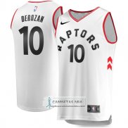 Camiseta Autentico Raptors DeRozan 2017-18 Blanco