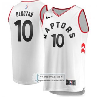 Camiseta Autentico Raptors DeRozan 2017-18 Blanco