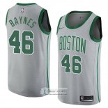 Camiseta Boston Celtics Aron Baynes Ciudad 2018 Gris