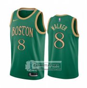 Camiseta Boston Celtics Kemba Walker Ciudad Verde
