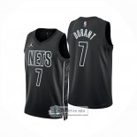 Camiseta Brooklyn Nets Kevin Durant NO 7 Statement 2025-26 Negro