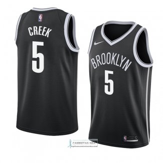 Camiseta Brooklyn Nets Mitch Creek Icon 2018 Negroo