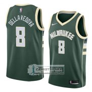 Camiseta Bucks Matthew Dellavedova Icon 2018 Verde