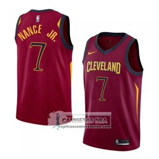 Camiseta Cavaliers Larry Nance Jr. Association 2017-18 Blanco