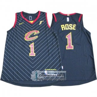 Camiseta Cavaliers Rose 2017-18 Negro