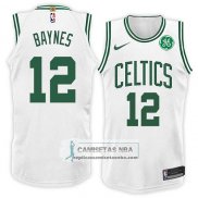 Camiseta Celtics Aron Baynes Association 2018 Blanco