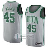 Camiseta Celtics Kadeem Allen Ciudad 2018 Gris