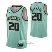 Camiseta Charlotte Hornets Gordon Hayward Ciudad 2020-21 Verde