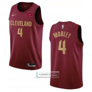 Camiseta Cleveland Cavaliers Evan Mobley NO 4 Icon 2022-23 Rojo