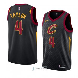 Camiseta Cleveland Cavaliers Isaiah Taylor Statement 2018 Negro