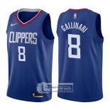 Camiseta Clippers Danilo Gallinari Icon 2017-18 Azul