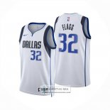 Camiseta Dallas Mavericks Cooper Flagg NO 32 Association 2025-26 Blanco