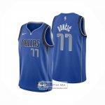 Camiseta Dallas Mavericks Kyrie Irving NO 11 Icon 2024-25 Azul