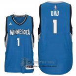 Camiseta Dia del Padre Timberwolves Dad Azul