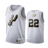 Camiseta Golden Edition San Antonio Spurs Rudy Gay Blanco