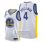 Camiseta Golden State Warriors Omari Spellman Association Blanco