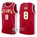 Camiseta Hawks Damion Lee Classic 2017-18 Rojo