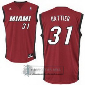 Camiseta Heats Battier Rojo