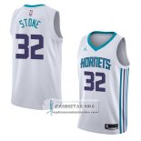 Camiseta Hornets Julyan Stone Association 2018 Blanco