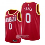 Camiseta Houston Rockets Jalen Green NO 0 Classic Rojo