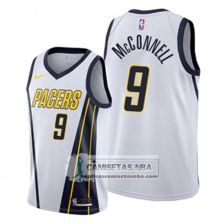 Camiseta Indiana Pacers T.j. Mcconnell Earned 2019-20 Blanco