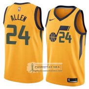 Camiseta Jazz Gold Grayson Allen Statement 2018 Amarillo