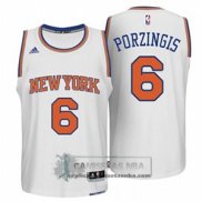 Camiseta Knicks Porzingis Blanco