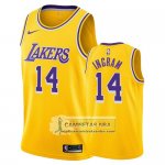 Camiseta Lakers Brandon Ingram Icon 2018 Amarillo