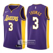 Camiseta Lakers Isaiah Thomas Statement 2017-18 Violeta